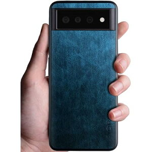 Aioria �X�}�z�P�[�X for Google Pixel 6 5G �݊������� 6.4�X�^�C���b�V���Ŕ������ϋv���̂��� �X�}�z�P�[�X�����ɕی� (Dark Blue)