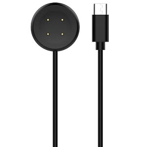 Google Pixel Watch 2�Ή� �[�d�P�[�u�� 1m ���C�z�� �}���[�d Pixel Watch2 �[�d�P�[�u�� Pixel Watch 2�̏[�d�p �����^�ѕ֗� (Type-C, �u���b�N)
