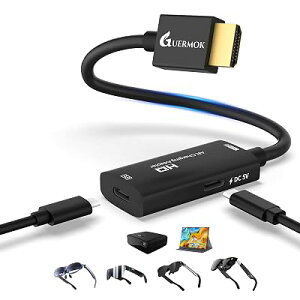 Guermok AR�O���X�pHDMI to USB-C�f���ϊ��A�_�v�^�[ 4K@60Hz�Đ��E�[�d Switch2/1 PS5/4 Xbox ��