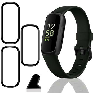 �Ή� Fitbit Inspire3 �t�B���� Fitbit Inspire 3 �ی�t�B���� �L�Y�h�~ �Ռ��z�� �S�ʕی� �w��E����h�~ �C�A�[��