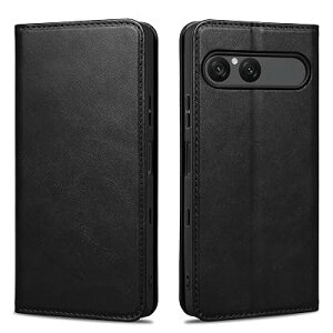 Rssviss Xperia 10 VII �p �P�[�X �蒠�^ SO-52F �蒠�^ SOG16 �P�[�X 6.1�C���` W1 �u���b�N