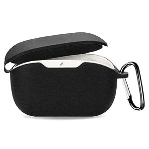 JBL WAVE BUDS 2 / JBL WAVE BUDS �Ή� �P�[�X �ی�P�[�X �w�b�h�z���P�[�X�yKONXISA�z�V���R���f�� ���p���₷�� �ϏՌ��� �h���h�o �E�H�b�V���u�� �J���r�i�t�� �����^�т����₷���y�u���b�N�z
