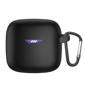 Cover for JBL Tune Flex �P�[�X �V���J�Q���ގ� case for JBL Tune Flex �ق��V�F�� �A�ϏՌ���������A����ɂ��� (�u���b�N)