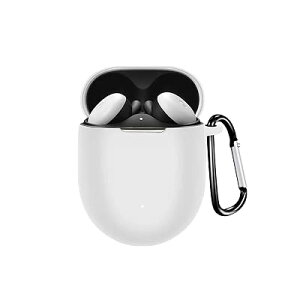 ELYBYYLE for Google Pixel Buds Pro �P�[�X �\�j�[ ���C�����X �C���[�z�� Google Pixel Buds Pro�p�V���R���ی�P�[�X �L�Y�h�~ �ϏՌ� �h�� �h�o �����h�~ �����[�d�\ �ی�P�[�X �z���C�g