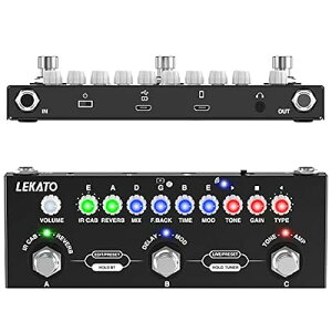 LEKATO �M�^�[�}���`�G�t�F�N�g�y�_�� IR���[�f�B���O�t�� 9��AMP���[�h �f�B���C���o�[�u CHORUS�G�t�F�N�g�y�_�� �G���N�g���b�N�M�^�[�x�[�X�p �����o�b�e���[
