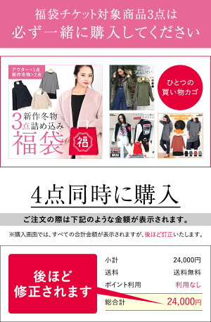 送料無料シーズン福袋