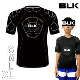 BLK ラグビー T-6ショルダーパッド(メーカー取寄) 肩パッド S M L XL 大人用 ショルダーガード プロテクター 合宿 大会 学校 公式戦 試合 部活 衝撃 トレーニング スポーツ RUGBY ワールドカップ 大会 プロモデル 選手 プロ 企業 チーム ケガ けが　怪我