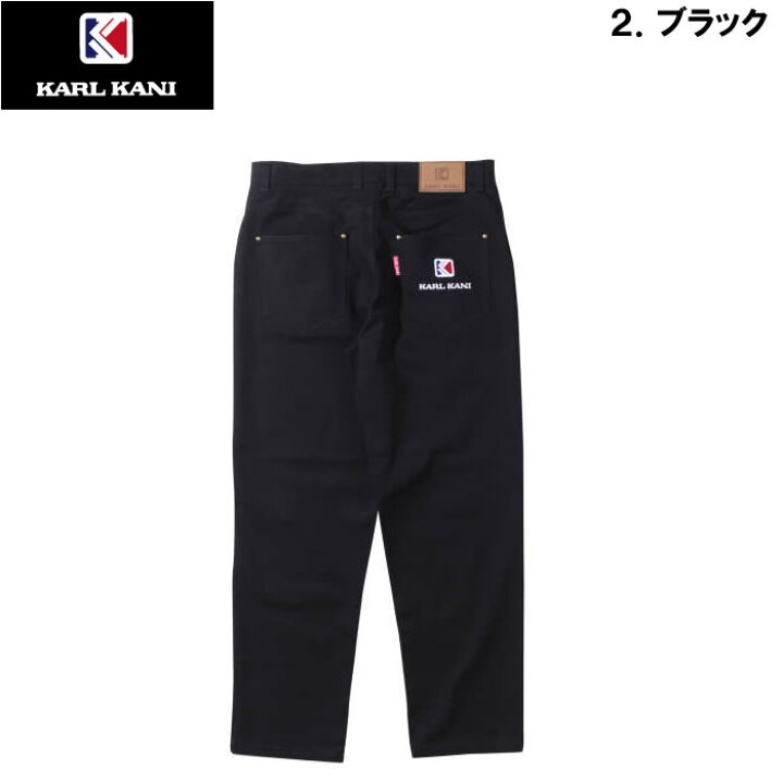 楽天市場】大きいサイズ メンズ KARL KANI デニム ロングパンツ 
