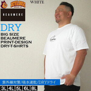 �傫���T�C�Y �����Y BEAUMERE T/C�V�����򃉃o�[�v�����g �z������ ���O���J�b�g �h���C ���� T�V���c�i���[�J�[���j�{�E���[�� 3L 4L 5L 6L 8L �L���O�T�C�Y �r�b�O�T�C�Y �傫�� �T�C�Y �f�r��