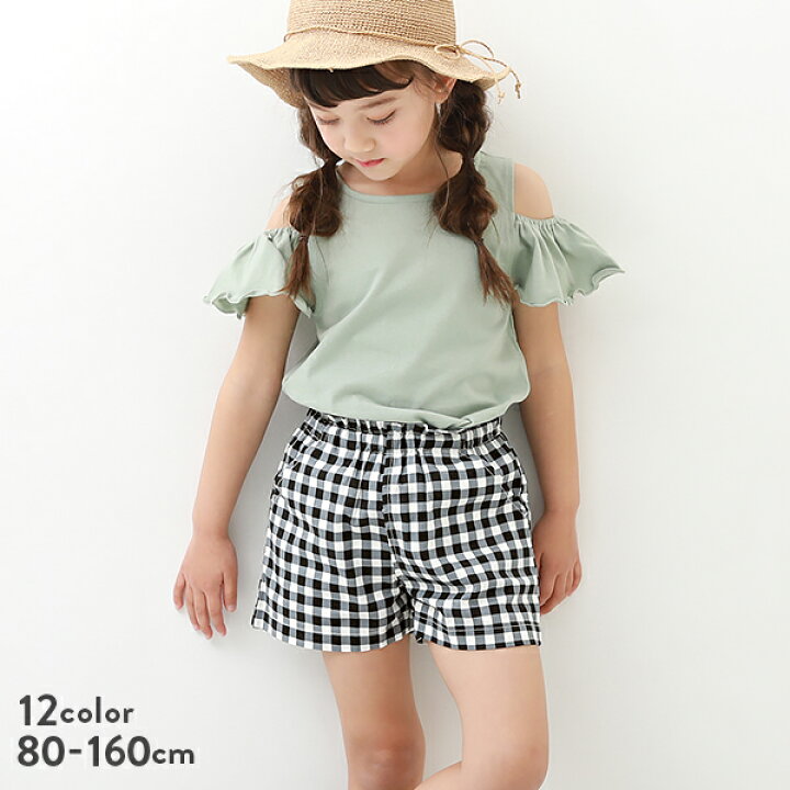 べべ Bebe 70サイズ キッズ ハーフパンツ ベビー服 女の子 子供服 信頼 ハーフパンツ