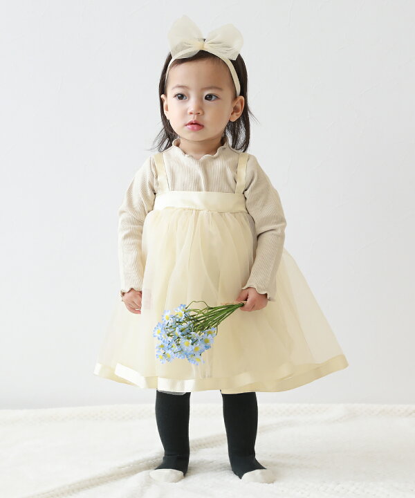 楽天市場】フォーマル ベビー ガールズ ロンパース 3点セット 子供服 