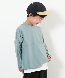 ロング丈タンクトップ 子供服 キッズ 男の子 女の子 インナーウェア レイヤードインナー 肌着 綿100% 吸汗 ビッグシルエット