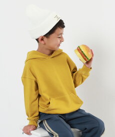 【SPECIAL SALE 50%OFF】無地 スウェットプルパーカー 子供服 パーカー オーバーサイズ キッズ スウェット 男の子 女の子 トップス パーカー プルパーカー 吸汗 着回し BOXシルエット おしゃれ 通学 通園