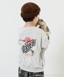 【SPECIAL SALE 60%OFF】最強王図鑑コラボ キッズトレーナー 子供服 キッズ 男の子 女の子 トップス パーカー トレーナー 親子リンク