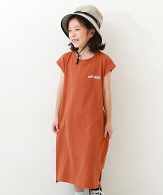 【LIMITED SALE 17%OFF】【送料無料】バックデザイン 半袖ワンピース 子供服 キッズ 女の子 半袖ワンピース ノースリーブワンピース ワンピース 24SS_サマーガールズ特集_ワンピース