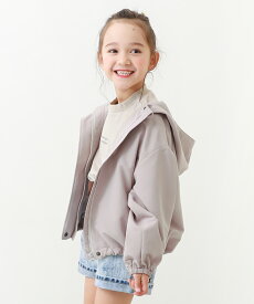 バルーンシルエット マウンテンパーカー 子供服 キッズ 女の子 アウター ジャケット マウンテンパーカー アウトドア 24SS_春のガールズコレクション_軽アウター 24SS軽アウター特集_軽アウター