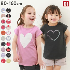 デビラボ プリントチュニックTシャツ 子供服 キッズ ベビー 女の子 トップス 半袖Tシャツ Tシャツ 24SS_デビラボ半袖Tシャツ_ガールズ 【送料無料】