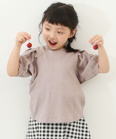 パワーショルダーTシャツ 子供服 キッズ 女の子 トップス 半袖Tシャツ Tシャツ