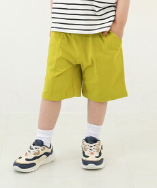 【LIMITED SALE 7%OFF】防汚 ハーフパンツ 子供服 キッズ ベビー 男の子 女の子 ボトムス ハーフパンツ ショートパンツ 24SS_ハーフパンツ特集_ユニセックス 24SS_防汚シリーズ特集