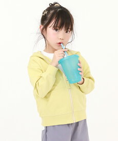 【LIMITED SALE 10%OFF】無地 スウェット ジップパーカー 子供服 キッズ ベビー 男の子 女の子 トップス パーカー トレーナー ジップパーカー 綿100% 24SS軽アウター特集_パーカー