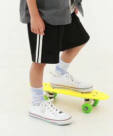 サイドライン ハーフパンツ 子供服 キッズ 男の子 女の子 ボトムス ハーフパンツ ショートパンツ