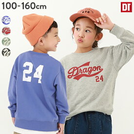 【25%OFF】デビラボ カレッジ トレーナー プリント 子供服 キッズ 男の子 女の子 トップス パーカー トレーナー 干支 年賀状 24SSデビラボ春特集