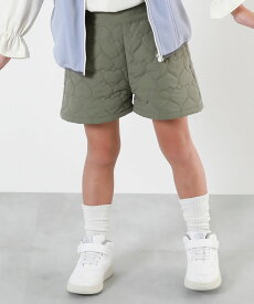 【アウトレット SALE 80%OFF/返品不可】ハートキルティング ショートパンツ 子供服 キッズ 女の子 ハーフパンツ ショートパンツ ボトムス