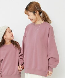 【LIMITED SALE 最大50%OFF】カラフルスウェット ふっくら裏起毛 無地 大人トレーナー 子供服 キッズ 男の子 女の子 トレーナー トップス 25aw_linkcode