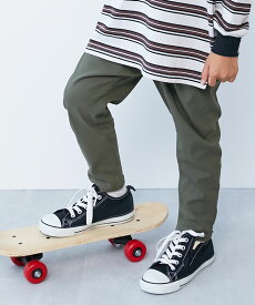 【LIMITED SALE 最大16%OFF】よくばりストレッチ ツイル タックパンツ 子供服 キッズ ベビー服 男の子 女の子 ロングパンツ 長ズボン ボトムス