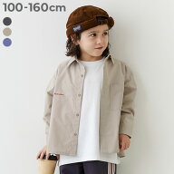 【SPECIAL SALE 38%OFF】撥水 ビッグシルエット ワークシャツ 子供服 キッズ 男の子 女の子 シャツ ブラ…