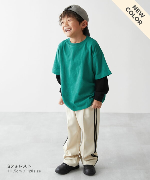 楽天市場】【LIMITED SALE 最大27%OFF】レイヤード風 長袖Tシャツ 子供 