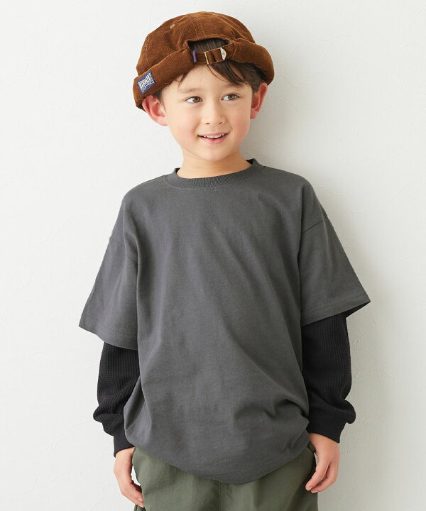 楽天市場】【LIMITED SALE 最大27%OFF】レイヤード風 長袖Tシャツ 子供 