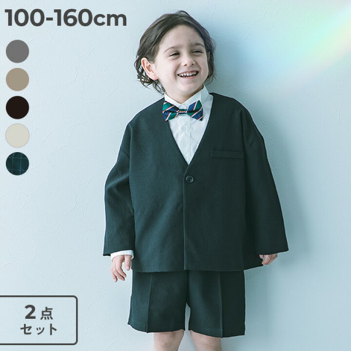 楽天市場】【春SALE 5%OFF】フォーマル ノーカラージャケット  