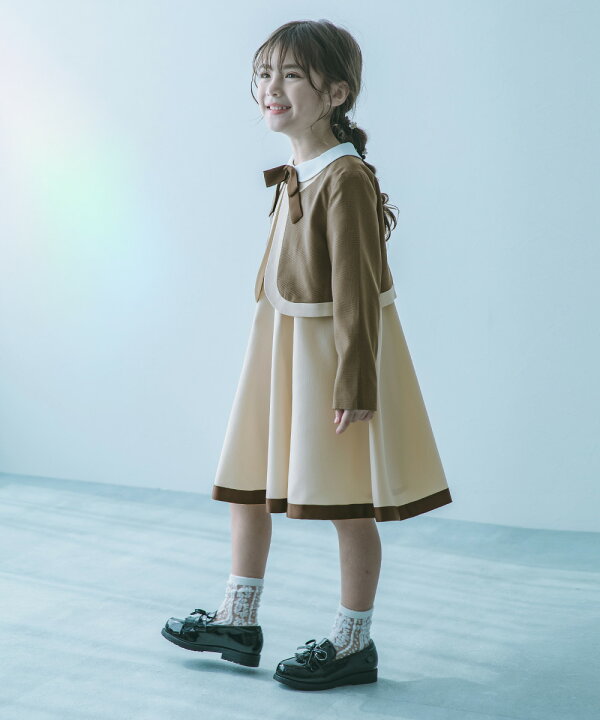 楽天市場】フォーマル 襟付きドレス 2点セット 子供服 キッズ 女の子 