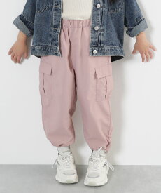 水はじく ドローコード カーゴパンツ 子供服 キッズ 男の子 女の子 カーゴパンツ ロングパンツ 長ズボン ボトムス
