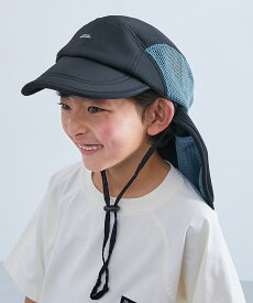 【LIMITED SALE 50%OFF】気化熱のチカラでひんやり 保冷剤も入れられる日よけ付き ジェットキャップ 子供服 キッズ 男の子 女の子 帽子 キャップ