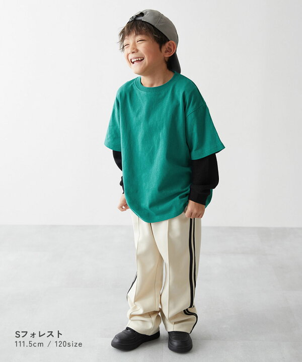 別注】＜TOMICA＞レイヤード ロングスリーブ Tシャツ / キッズ 100cm 