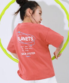 【送料無料】綿100％ デビラボ BIGシルエット プリント半袖Tシャツ 子供服 キッズ ベビー服 男の子 女の子 リンクコーデ 親子コーデ お揃い おそろい リンク Tシャツ トップス