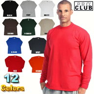 【114】PRO CLUB　(プロクラブ) ヘビーウェイト 【M〜2XL】3XL〜7XLもございますPROCLUB 無地/プレーン …