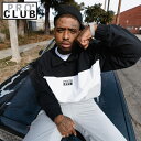 【22PC0302】ボックスロゴ Pro Club Men's Comfort Tri-Color Half Zip Track Jacket (プロクラブ) ハーフジップアウターウエアー[あす楽]　PROCLUB BOX LOGO ウインドブレーカージャケット プロクラブ　トラックジャケット メンズ 大きいサイズ