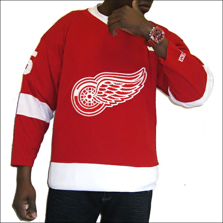 楽天市場】DETROIT RED WINGS (デトロイトレッドウィング) replica  