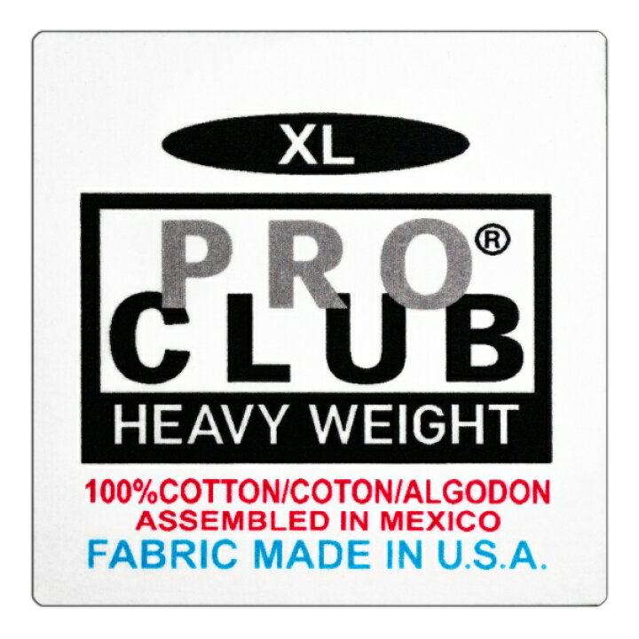 楽天市場】PRO CLUB (プロクラブ) Heavyweight Label Rug【OS】プロ 