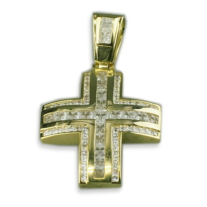 楽天市場】【HIP-HOP JEWELRY】 14k イエローゴールドプレーテッド 