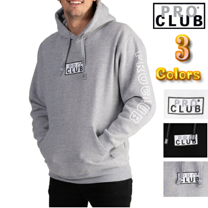 楽天市場】ロゴ 142 ボックスロゴ PRO CLUB (プロクラブ) 13 OZ 