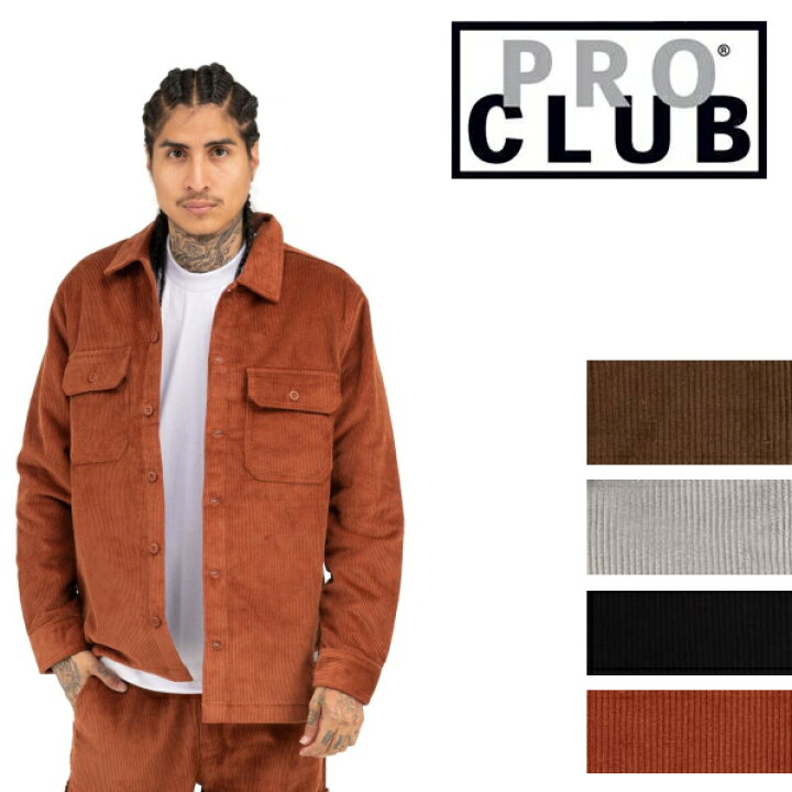 楽天市場】【15PC0304】PRO CLUB CORDUROY CHORE JACKET (プロクラブ 