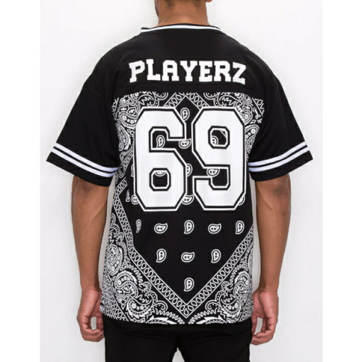 楽天市場】PLAYERZ #69 BANDANA FOOTBALL SHIRTS【あす楽】ペイスリー 