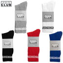 【1足売り】[全5色]PRO CLUB LOGO LINK CREW SOCK【03PC0903t】 (プロクラブ) ロゴ　クルーソックスネコポス可！ SOCKSSIZE S、M、L、XL, ソックス 靴下男女兼用　ヒップホップ　ストリート