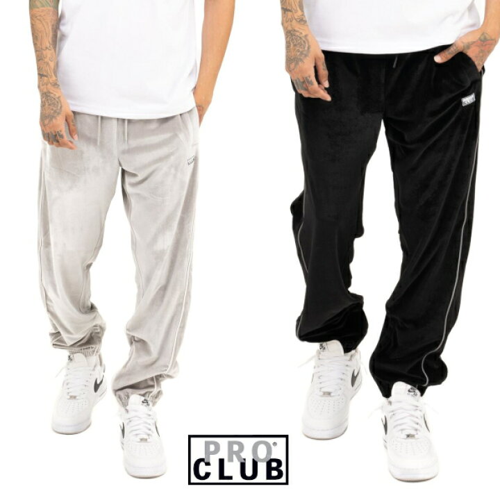 楽天市場】PRO CLUB VELOUR TRACK PANT (プロクラブ) ベロア 