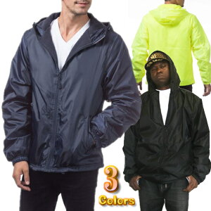 y128z(S`7XL)@PRO CLUB FLEECE LINED WINDBREAKER JACKET@(vNu) t[XCi[ EChu[J[WPbg [t[Xt]PROCLUB Y H~@傫TCY@ EBhuJ[@ LL 2L 3L 