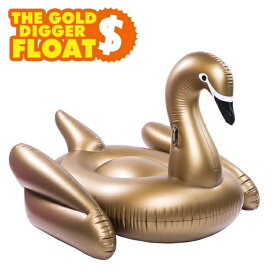 浮き輪 浮輪 ゴールド the gold digger float スワン 白鳥 フロート うきわ 海 ビーチ リゾート プール 空気入れ付 インスタ 可愛い 大人 大人用 ラウンジフロート